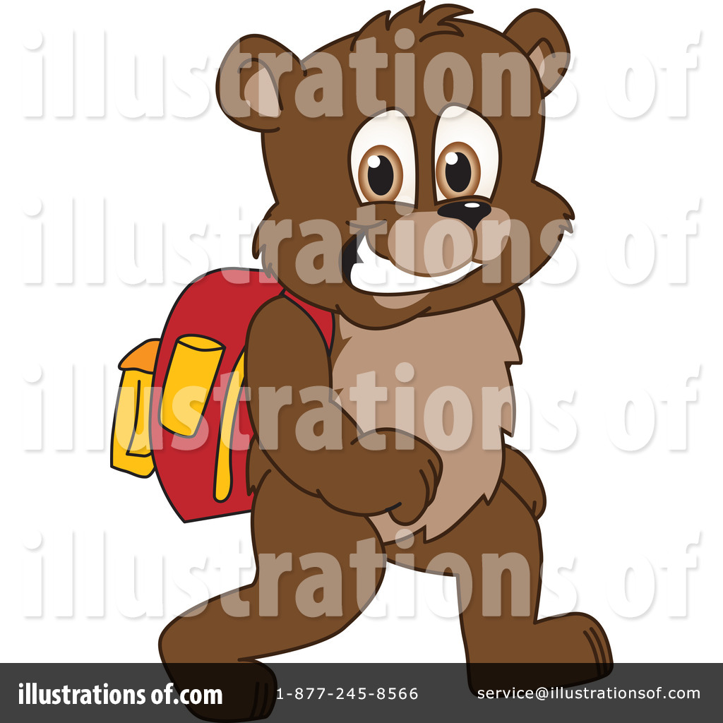 Bear Mascot Clipart #226566.