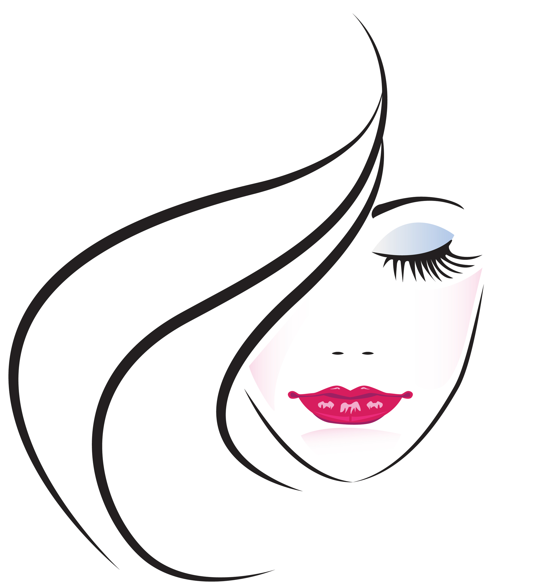 Beauty Face Clipart Png.