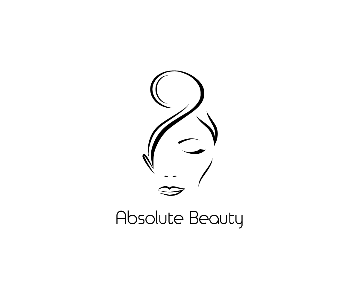 Modern, Professional, Salon Logo Design for Absolute Beauty.