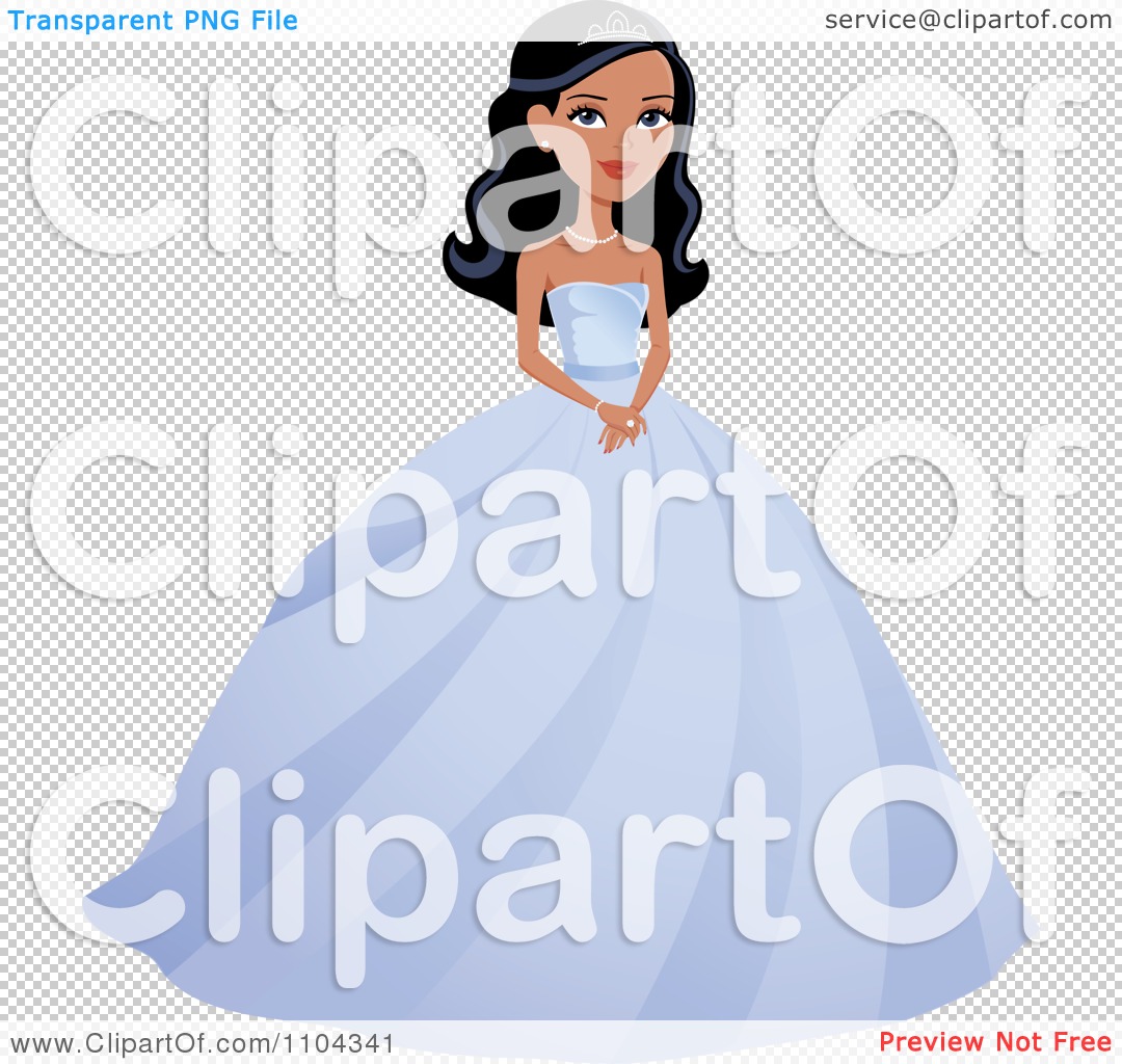 Clipart Beautiful Beauty Queen Woman Posing In A Purple Ball Gown.