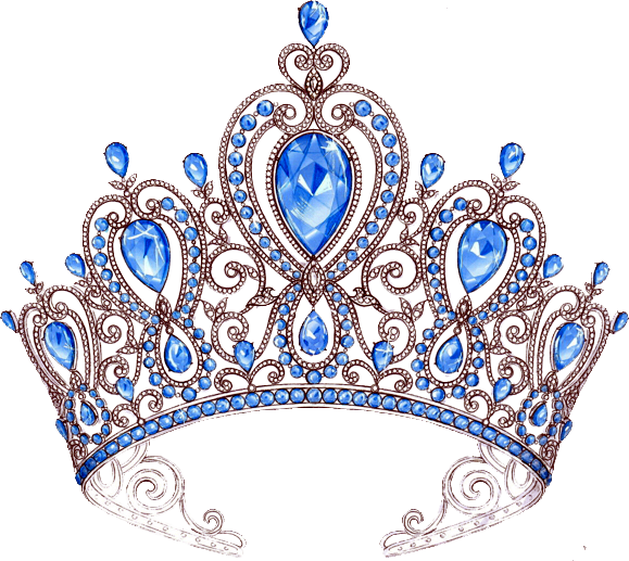 Tiara Crown of Queen Elizabeth The Queen Mother Drawing.