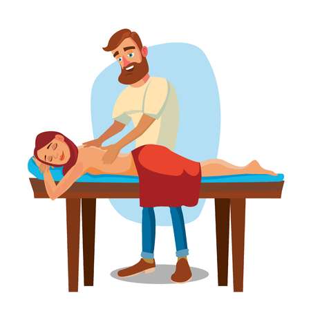 2,079 Massage Therapist Stock Vector Illustration And Royalty Free.