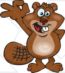 Free beaver clipart images.