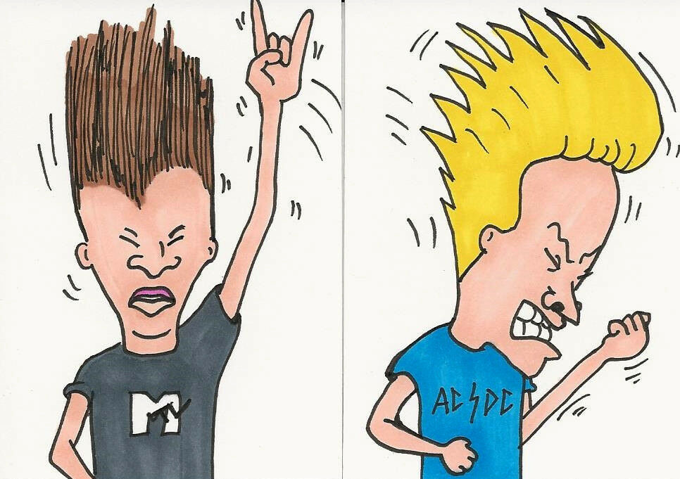 Beavis And Butthead Drawing.