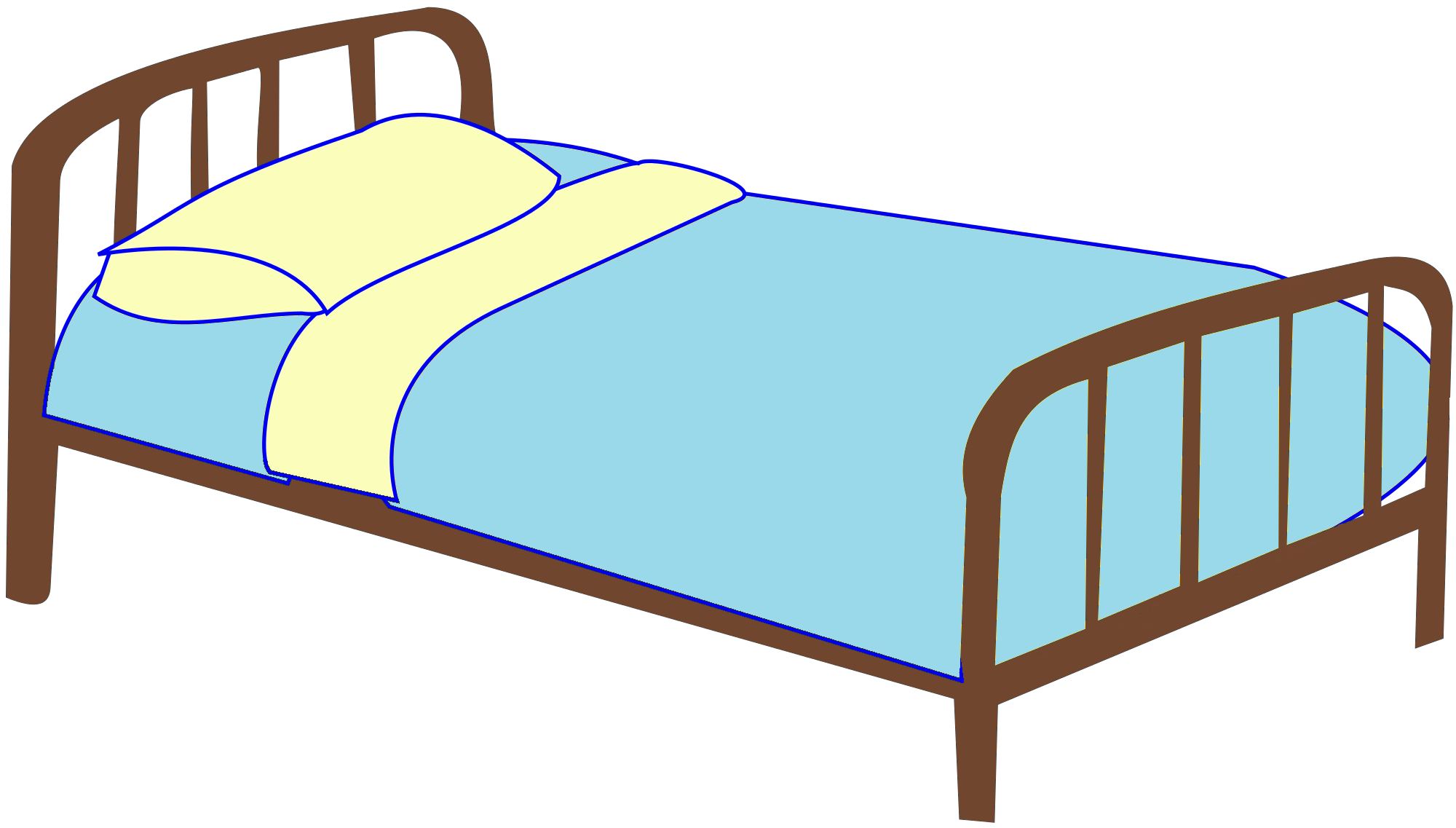 Bed clipart.