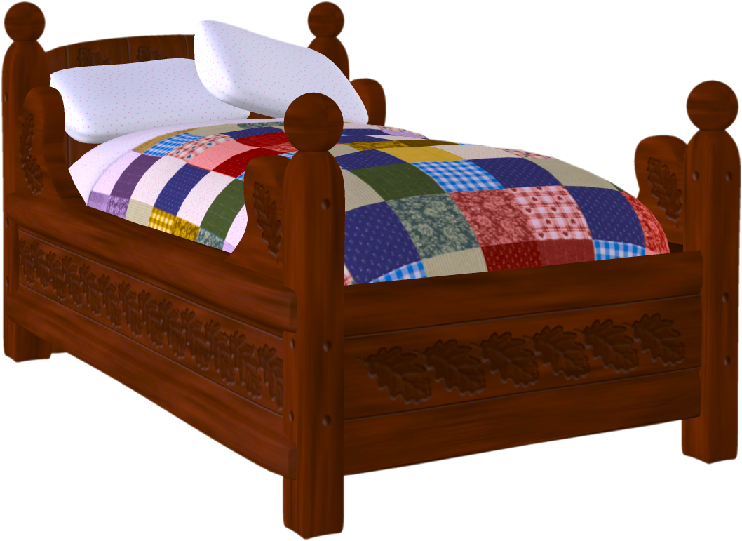 Bed PNG Pictures Free Download, Aesthetic Bed Clipart.