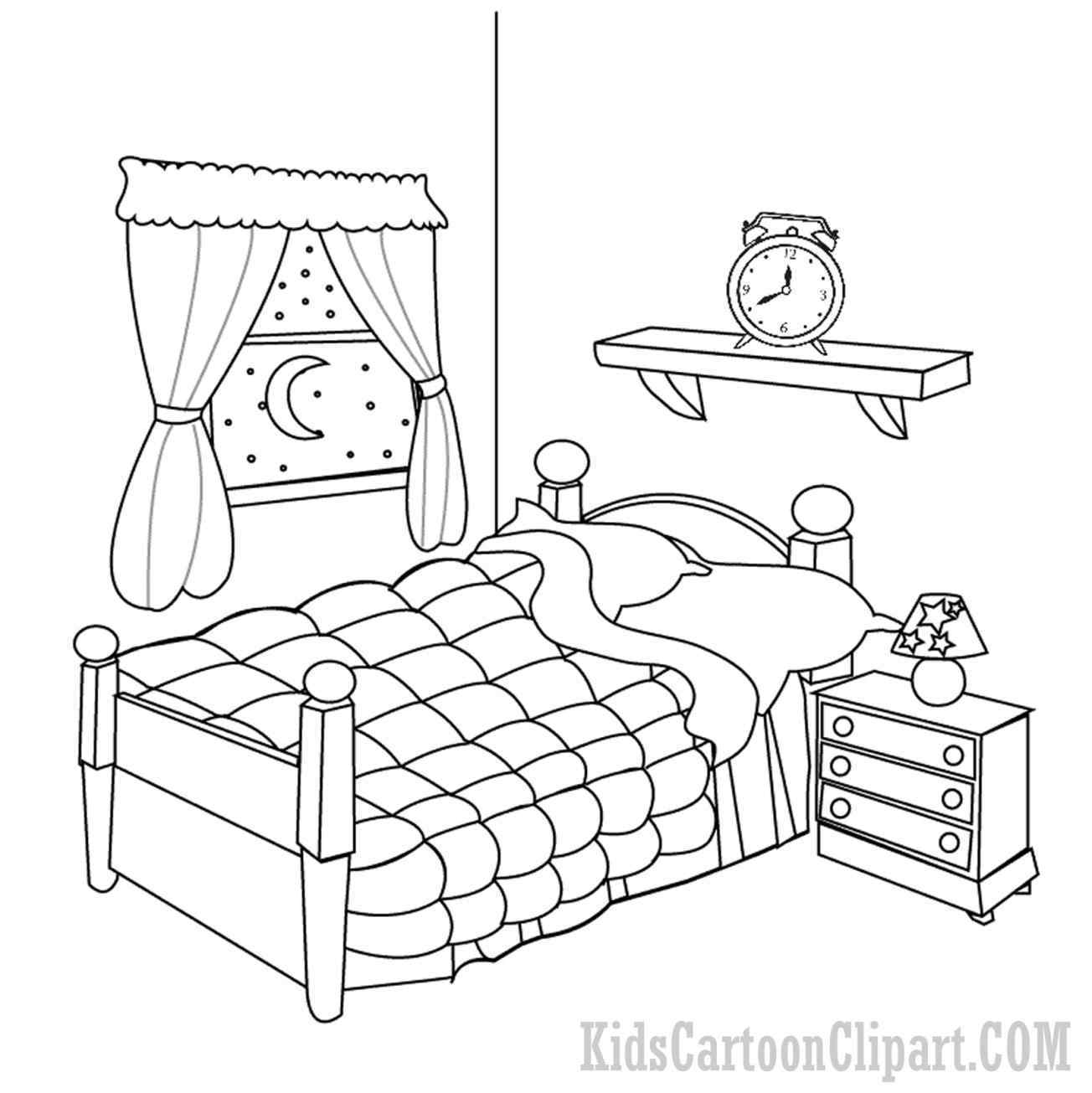 Bedroom Black And White Clipart 10 Free Cliparts Download Images On Clipground 2024 