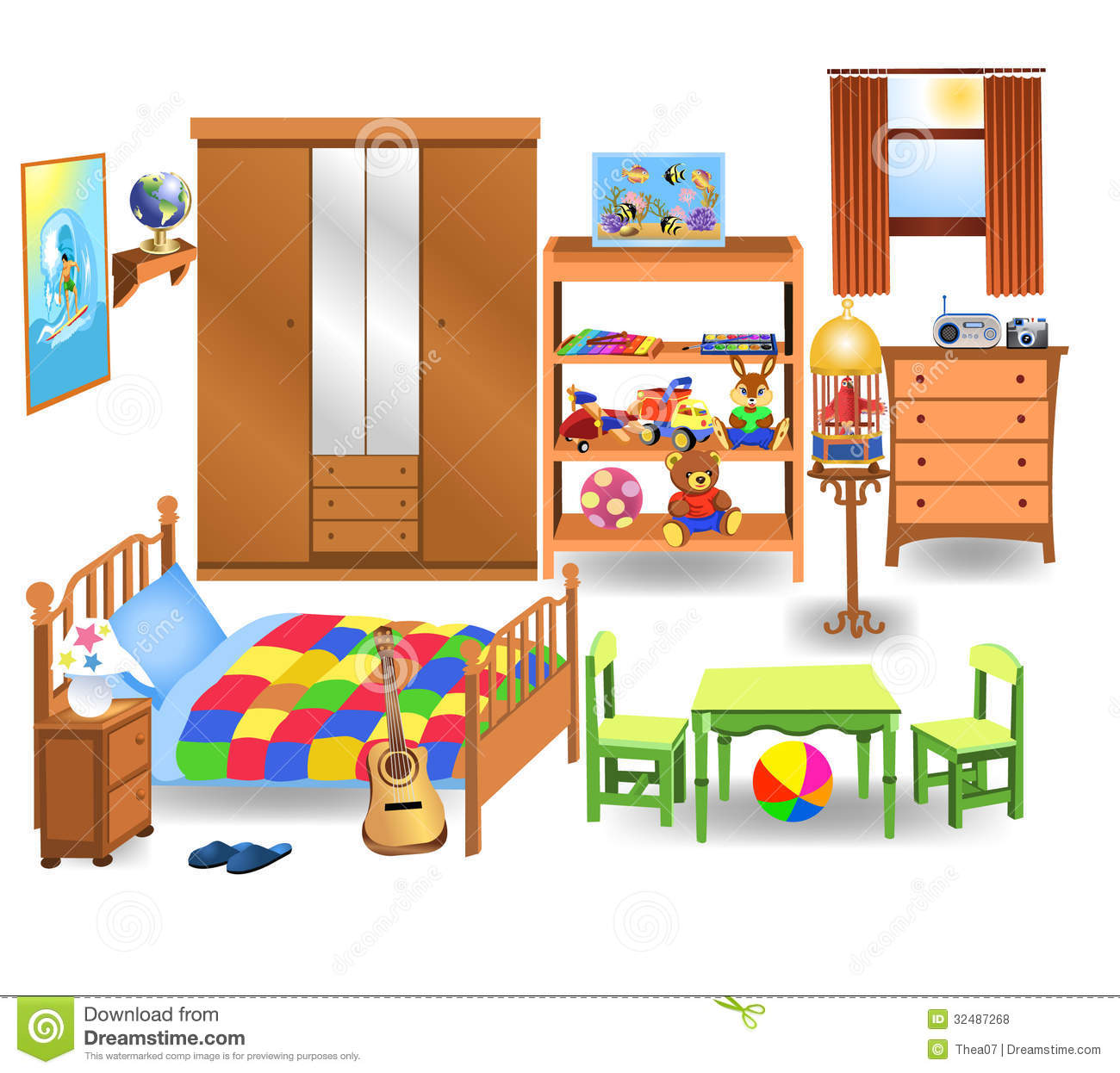 Bedroom Clipart 13 