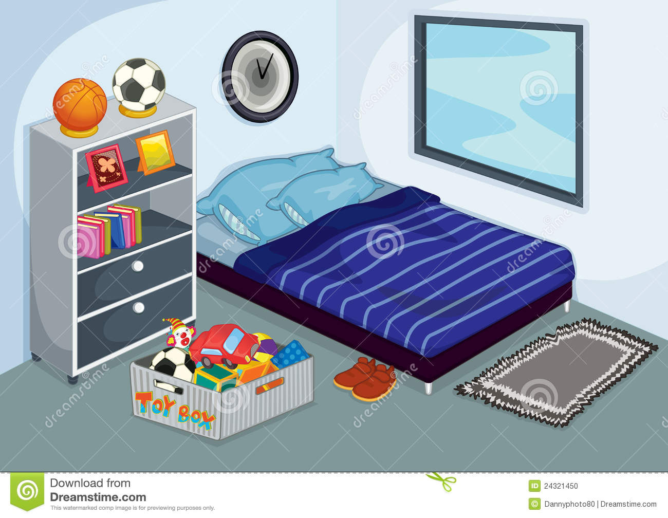 Bedroom Clipart.