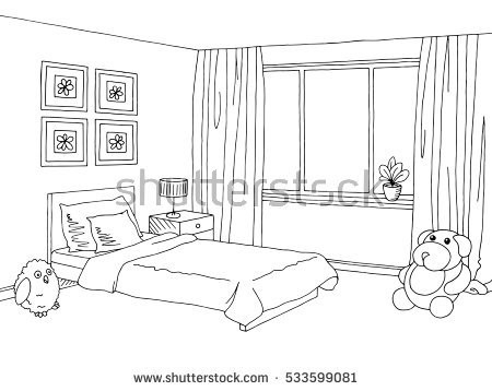 bedroom clipart black and white 20 free Cliparts | Download images on