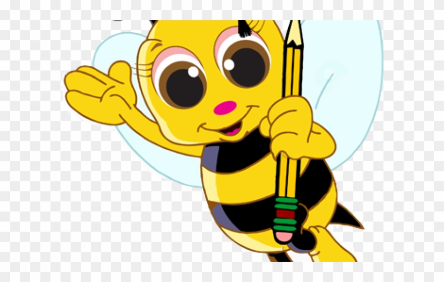 Cute Bee Clipart (#4884623).