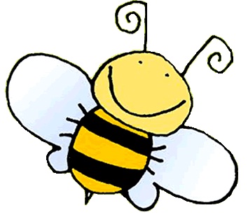 9278 Bee free clipart.