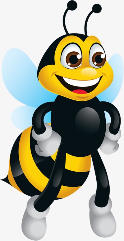 Bee Happy, Bee Clipart, Cartoon, Child P #97284.