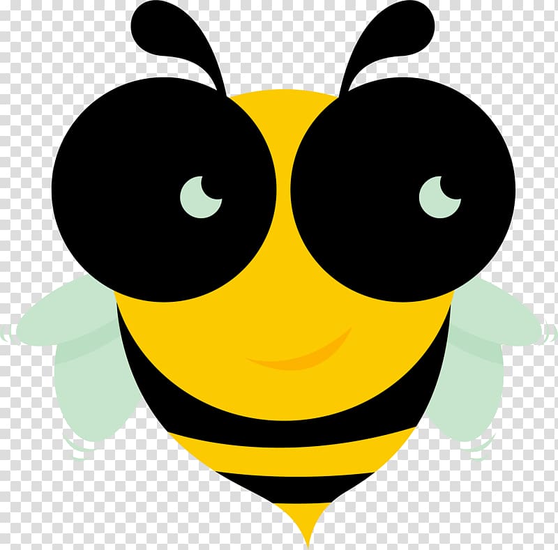 Apidae Apitoxin Honey bee Icon, Big eyes bee venom.