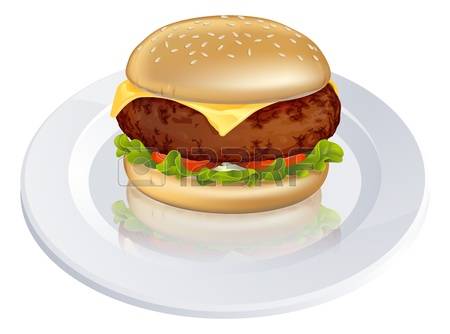 306 Beefburger Stock Vector Illustration And Royalty Free.