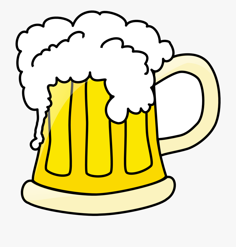 Beer Clip Art Black And White Free Clipart Images.