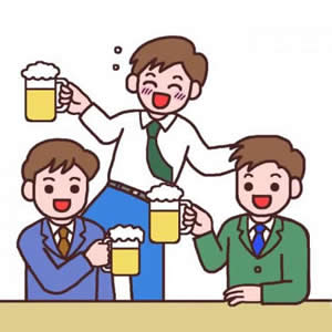 Beer drinking clipart.