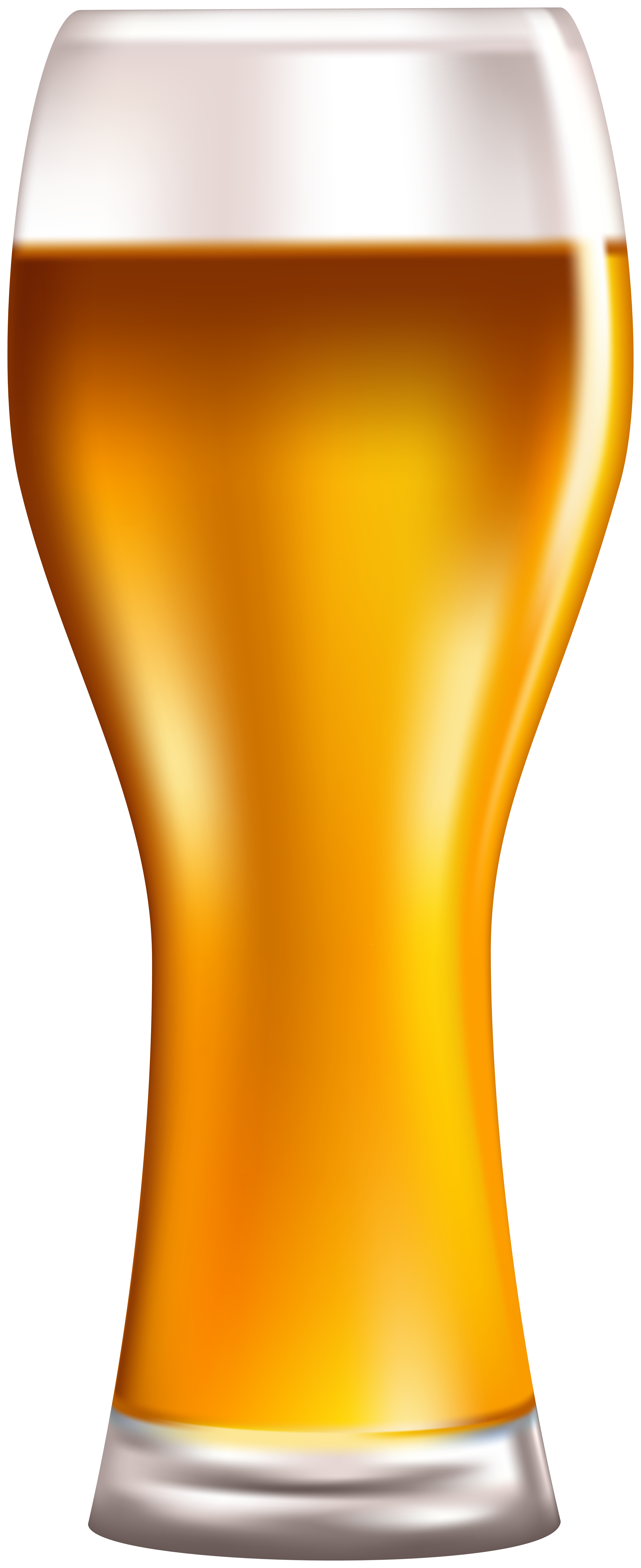Glass Beer PNG Clip Art Image.