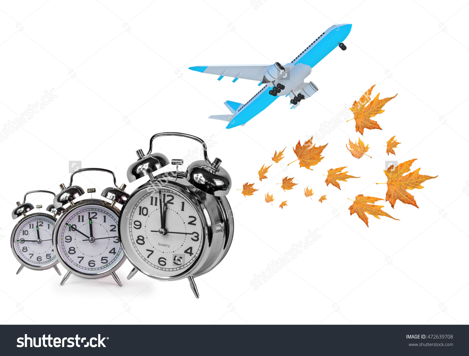 Autumn, Time For Travel, Airplane Clocks, Time Just Before.