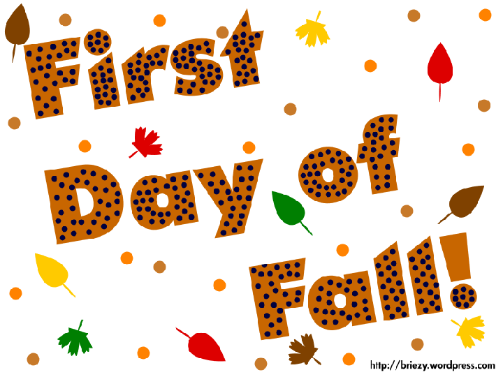 Fall Begins Clipart