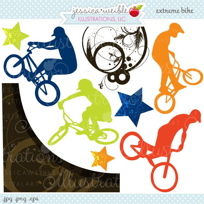 Bicycle clipart.