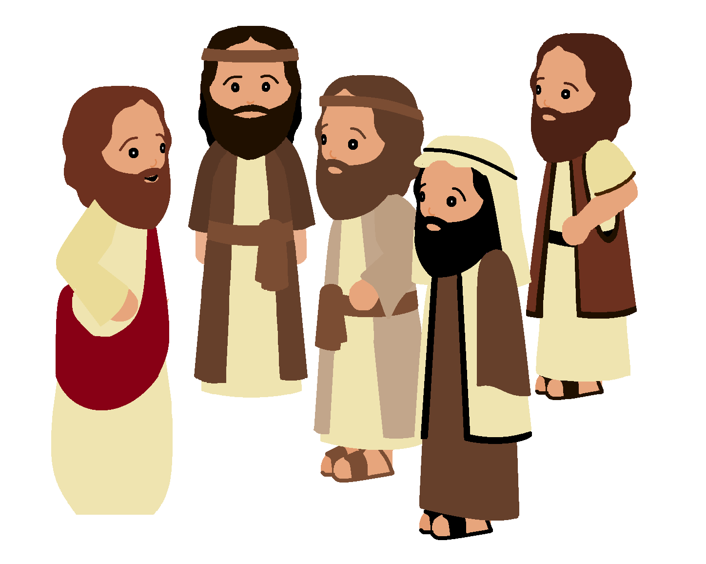 Jesus Teaching Clip Art.