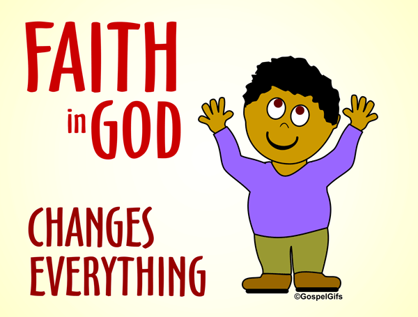 Believe in god clipart.
