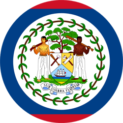 Belize flag clipart.