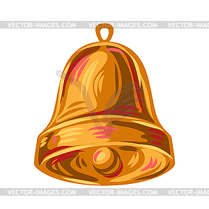 Gold bell.