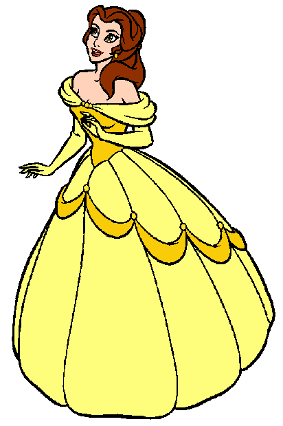 Belle Clipart from Disney's.