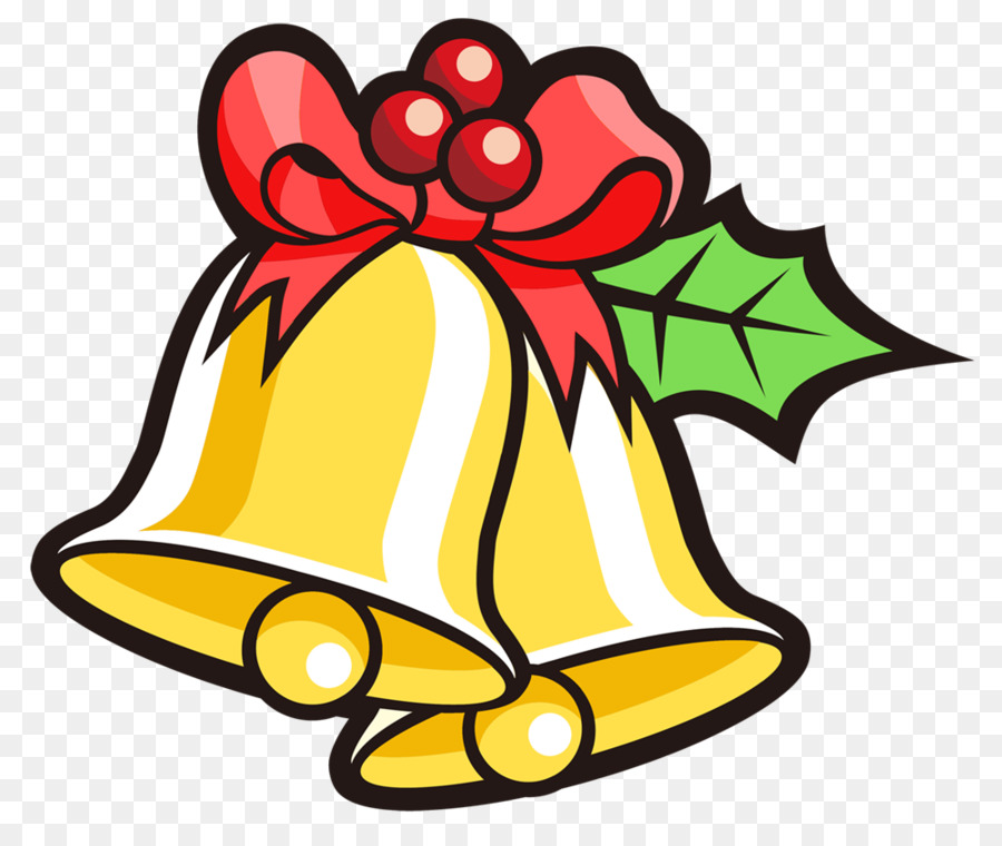 Christmas Bell Cartoon png download.