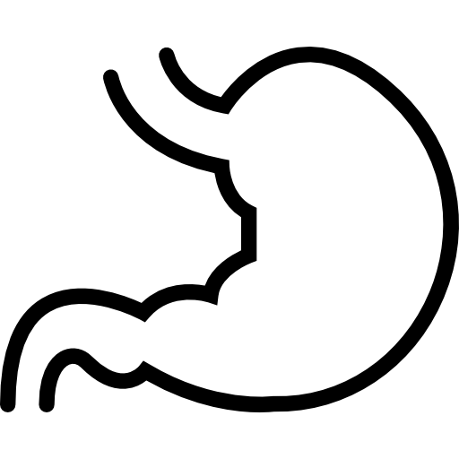 Stomach clipart black and white » Clipart Station.