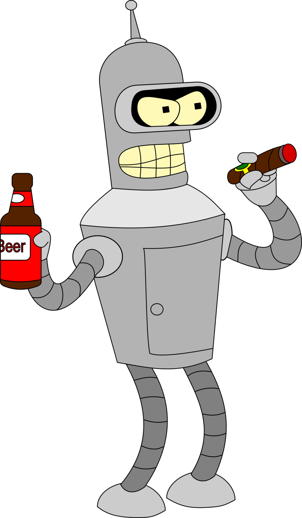 Futurama Bender PNG Image.