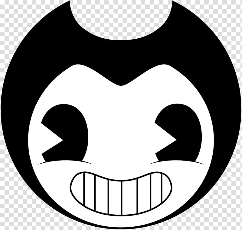 Of black and white cartoon character, Bendy and the Ink.