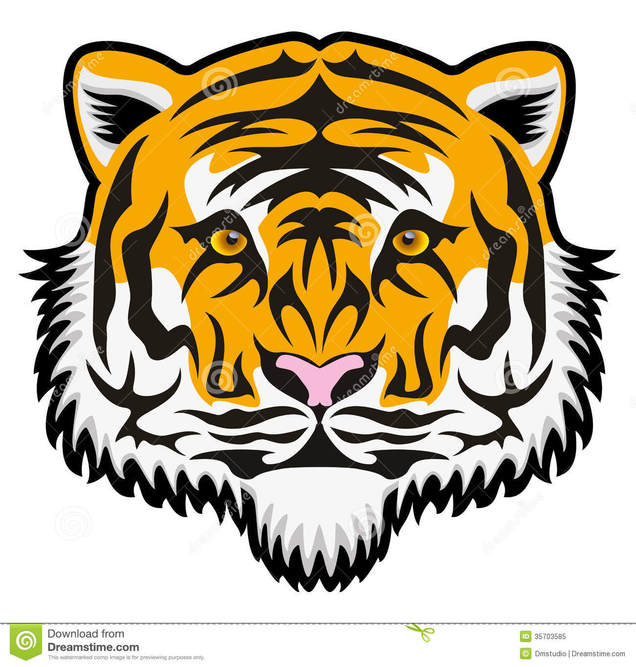 69 Bengal Tiger Clipart.