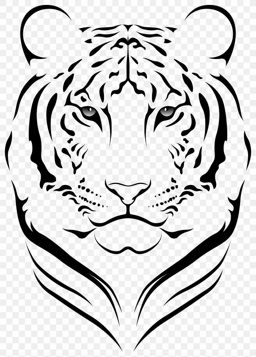 Bengal Tiger Face Clip Art, PNG, 1560x2178px, Tiger, Art.