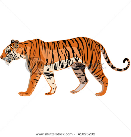 Bengal tiger clipart free.