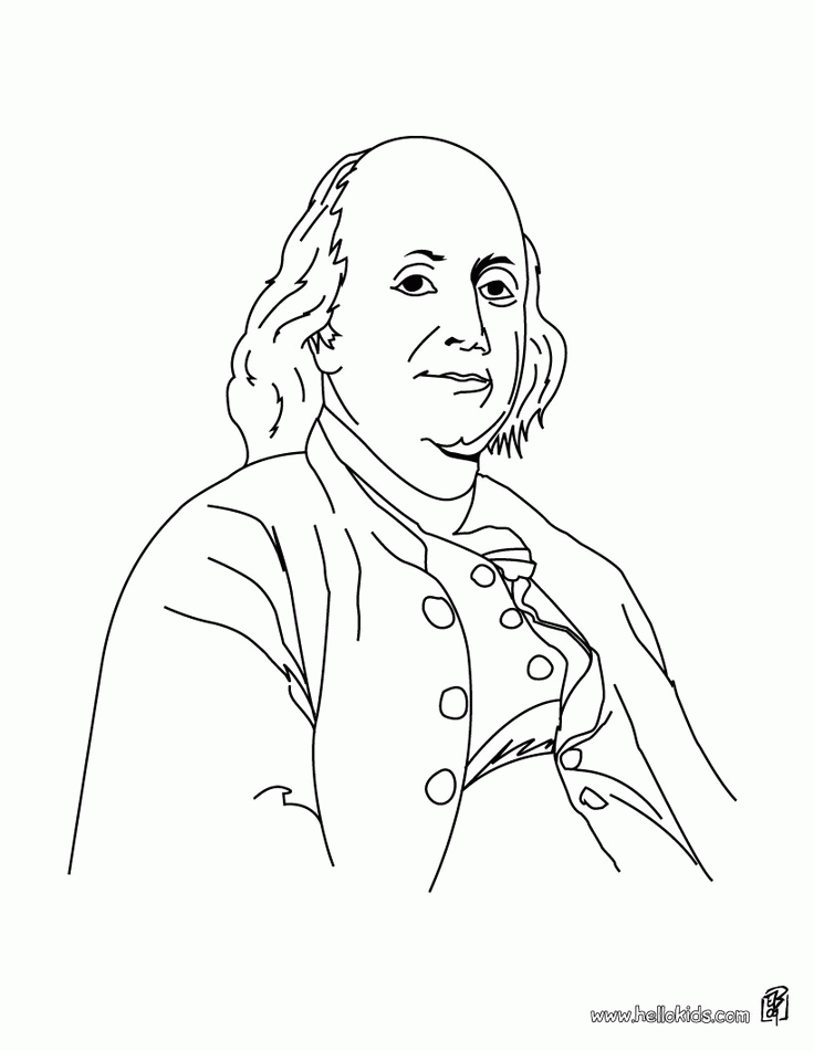 Benjamin Franklin Face Outline Clipart 10 Free Cliparts Download 