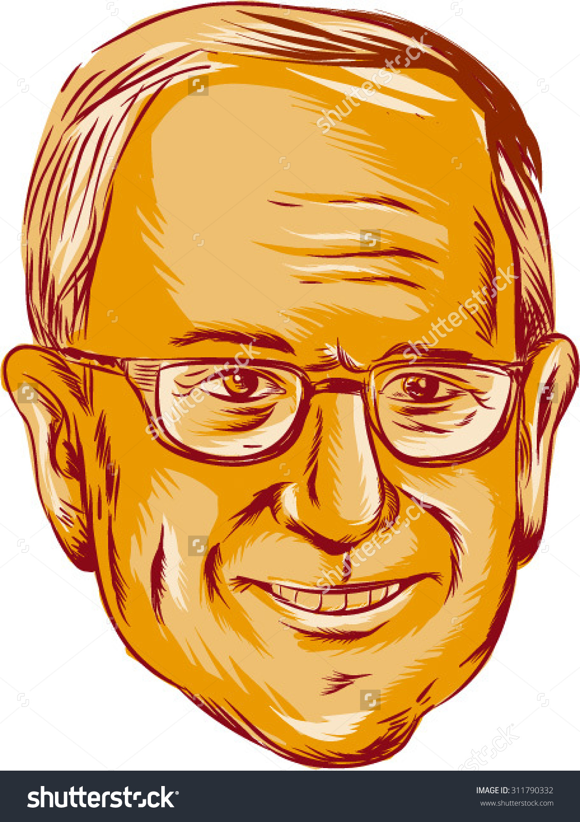 Aug. 31, 2015: Vector Illustration Showing Bernard "Bernie.