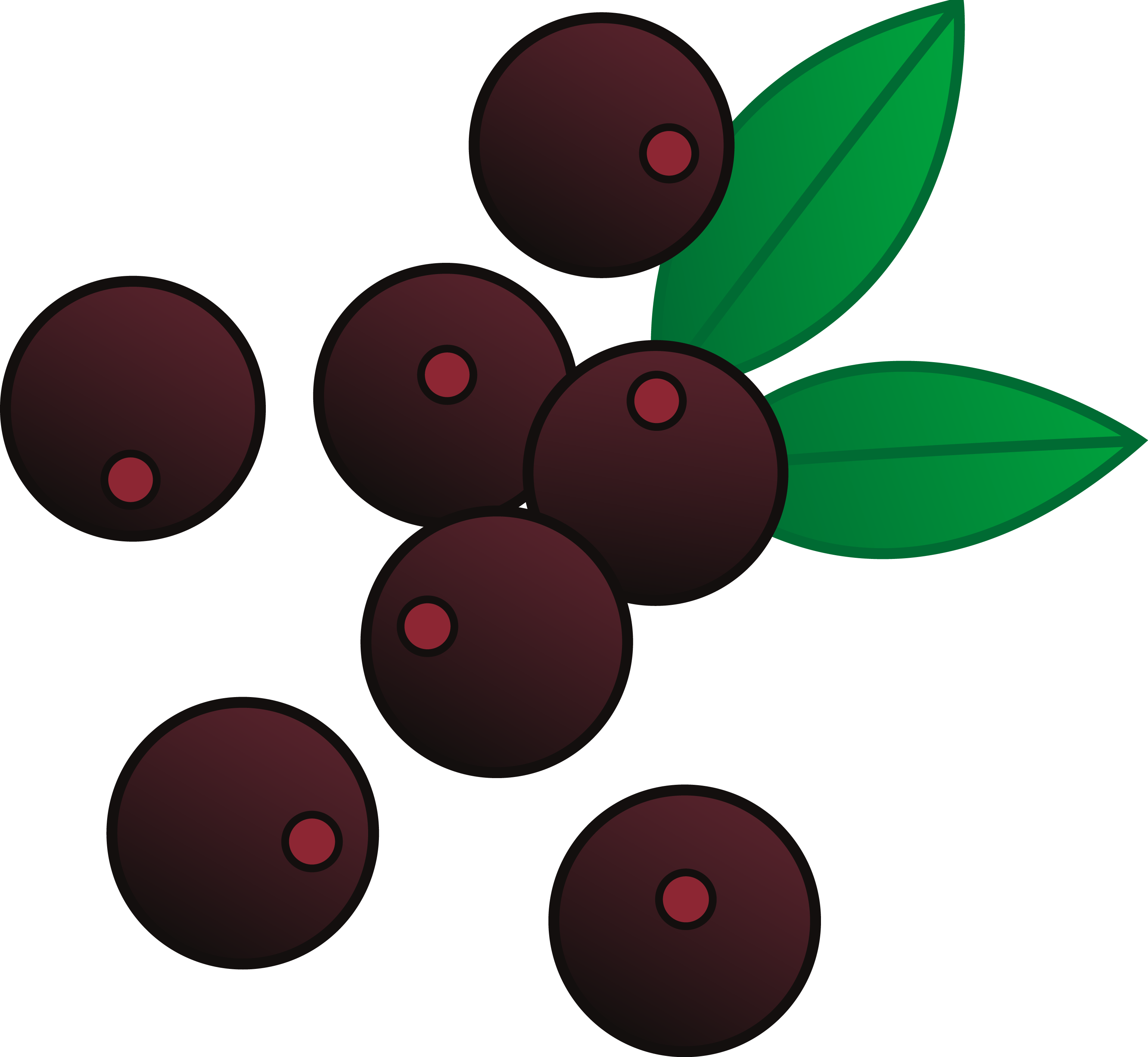 Berries Clipart.
