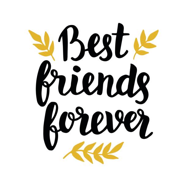 Best Friends Forever Clip Art.
