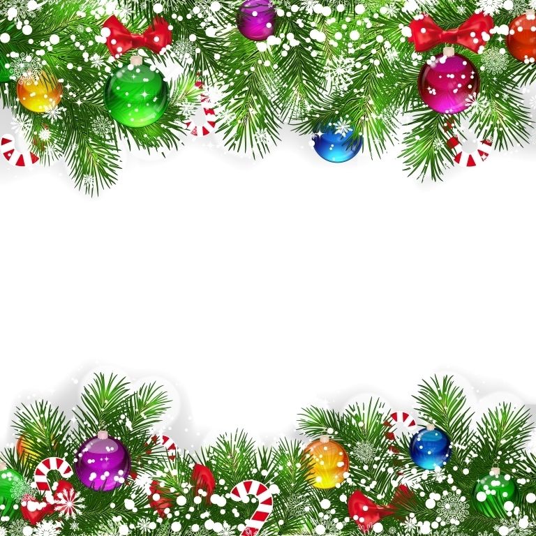 Adorable Christmas Clipart Backgrounds Free.