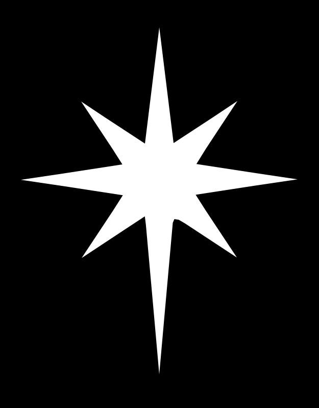 Bethlehem Star Images Christian Clipart.