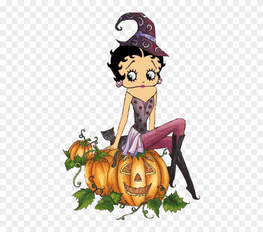 betty boop halloween yellow