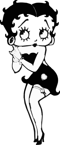 Betty Boop Clip Art at Clker.com.