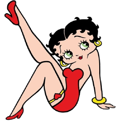 Betty Boop Clip Art Images.