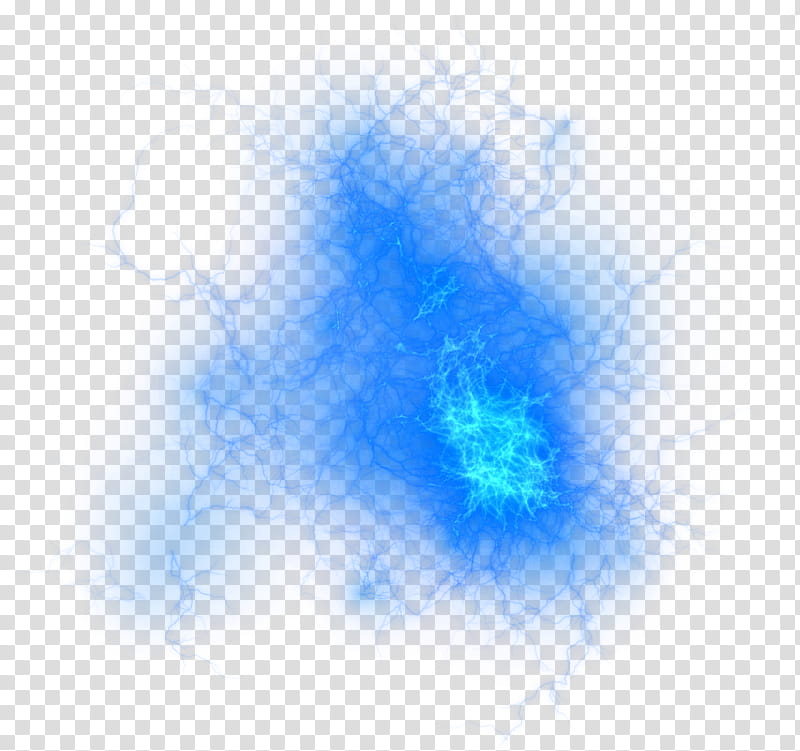 Misc bg element, blue lightning graphic transparent.