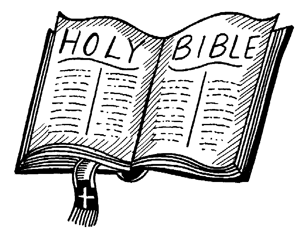 Clipart , Christian clipart bibles and scrolls.