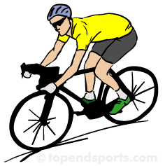 Cyclist Clipart.