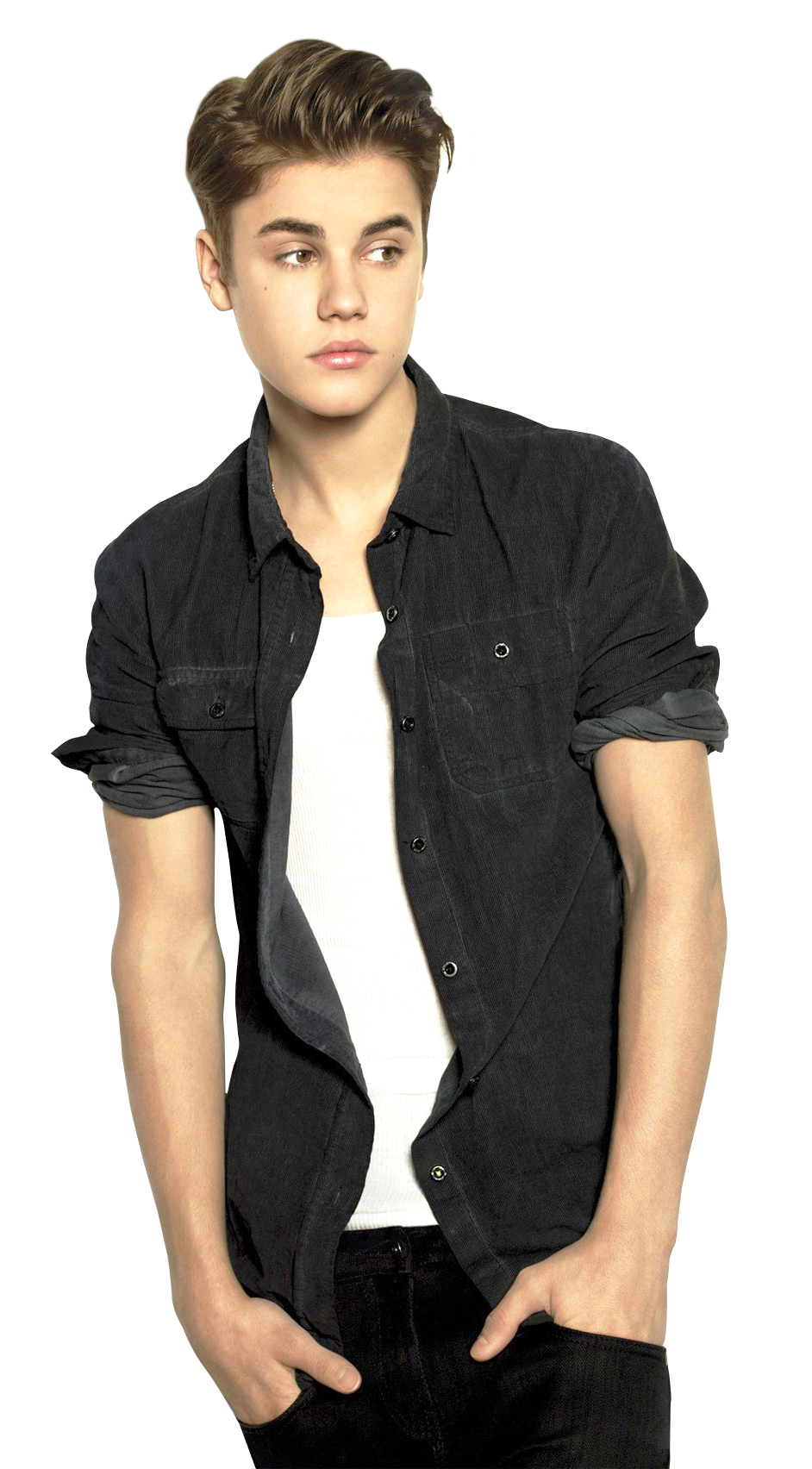 A Famous Singer Justin Bieber PNG Image.